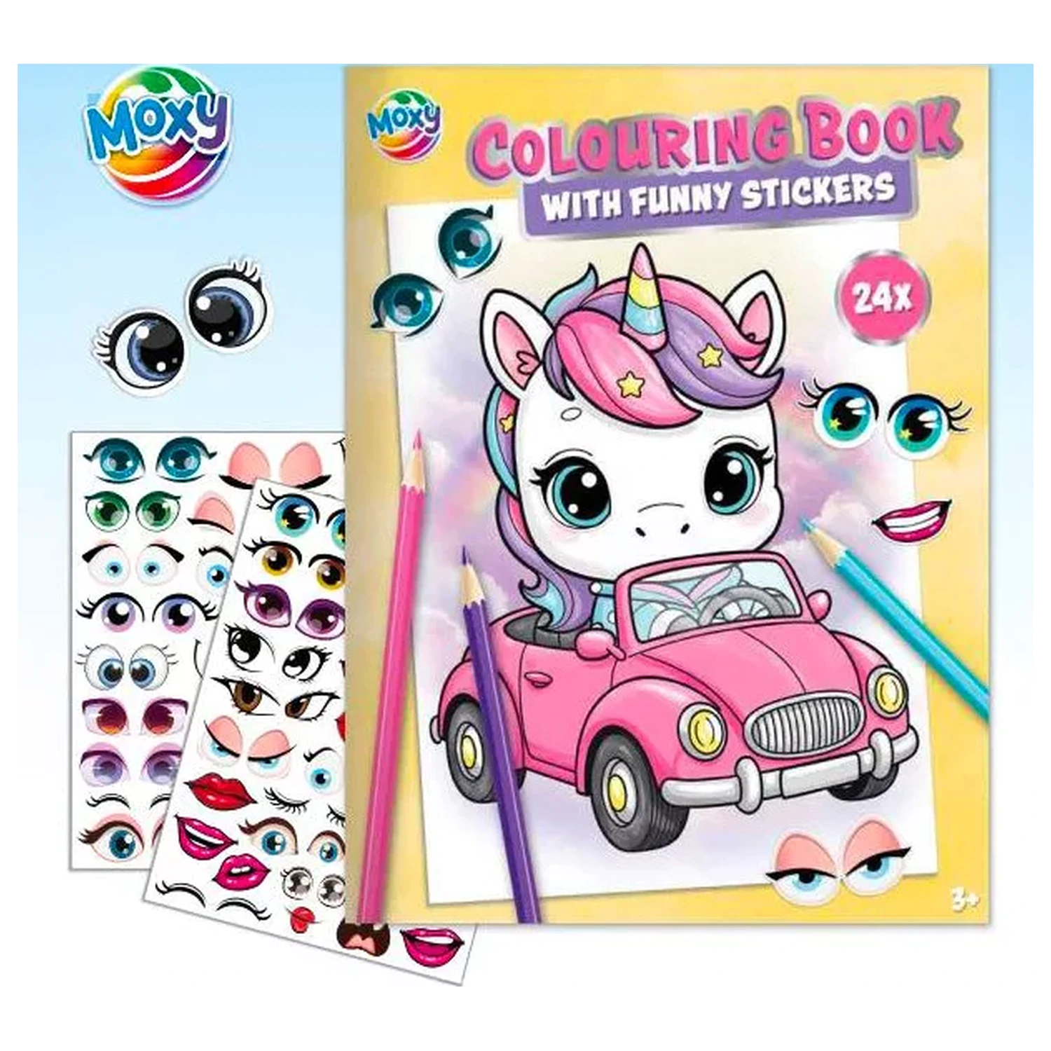 Unicorn Friends Bojanka sa Stickerima fotografija proizvoda