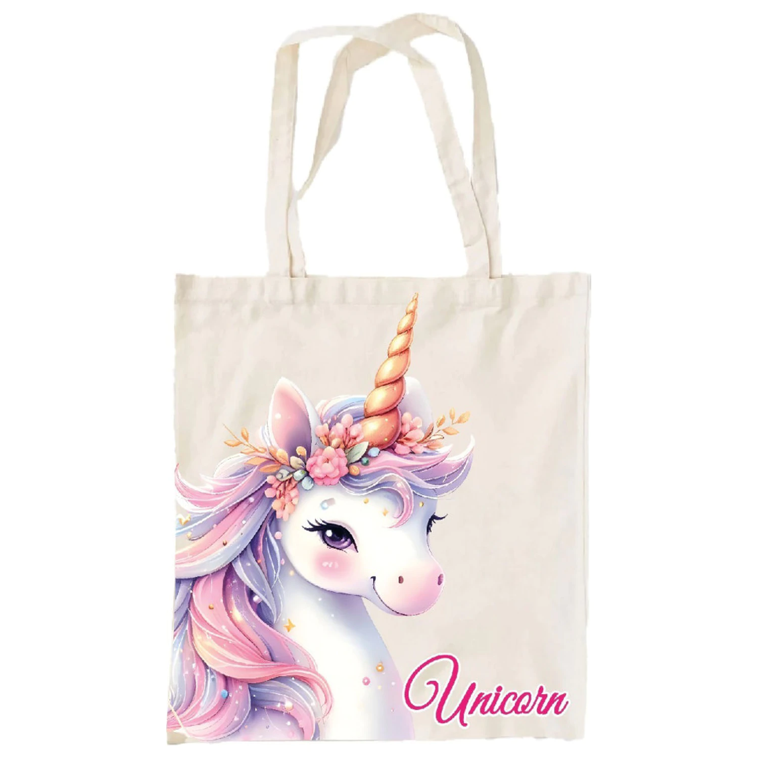 Unicorn Mystic Canvas torba, torba za kupovinu 44 cm fotografija proizvoda