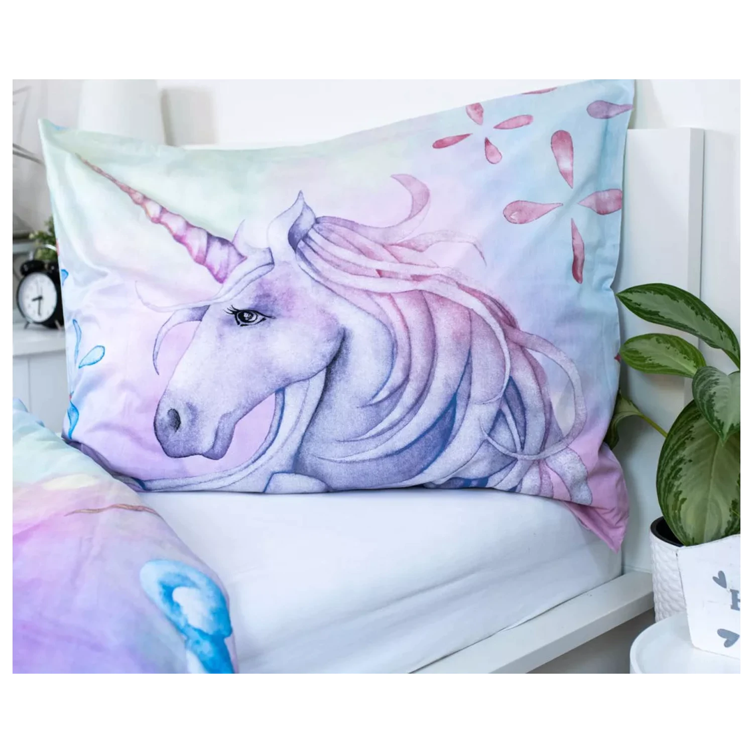 Unicorn Pastel Duga Navlaka za poplun fotografija proizvoda
