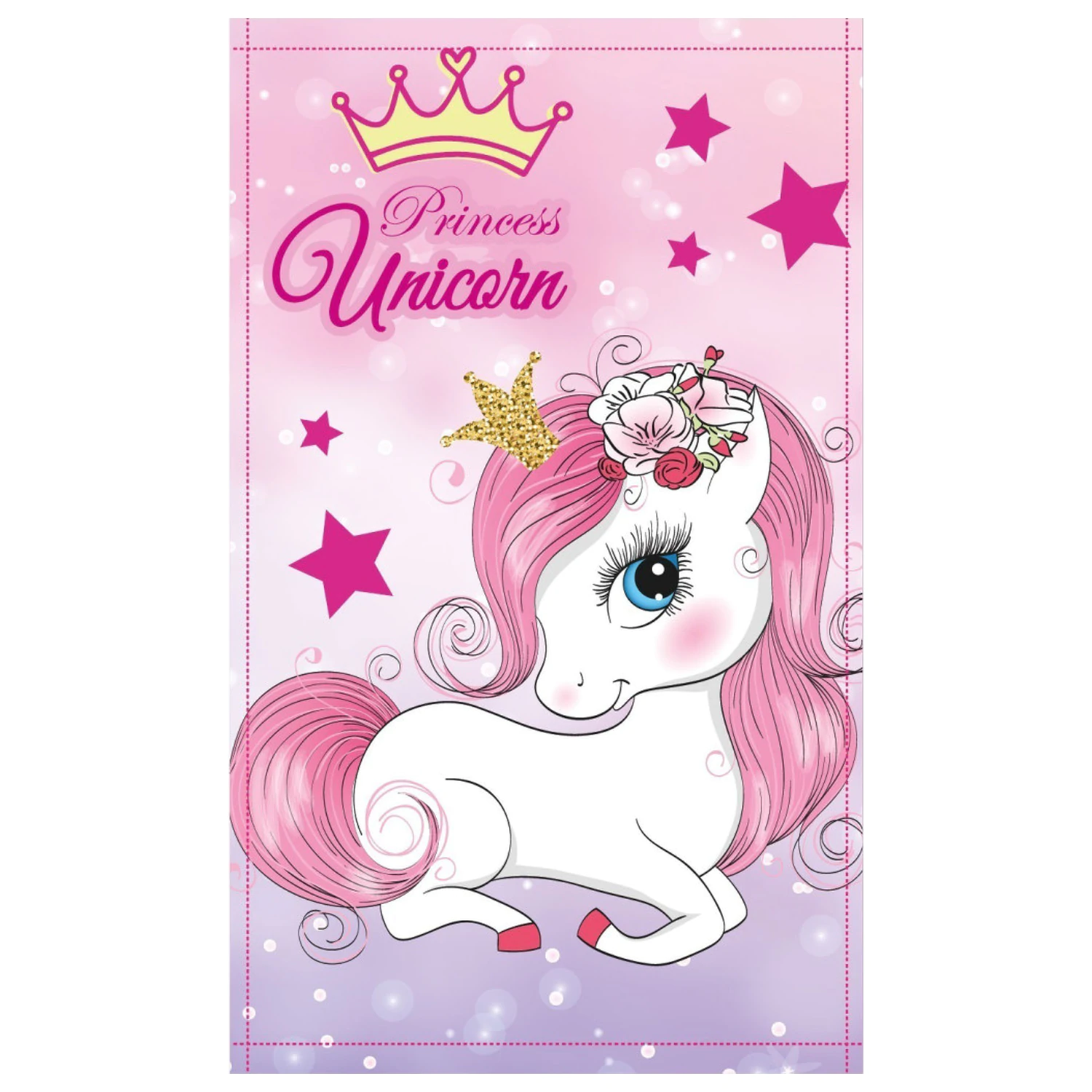 Unicorn Princess Ručnik za ruke, ručnik za lice, ručnik 30x50cm fotografija proizvoda