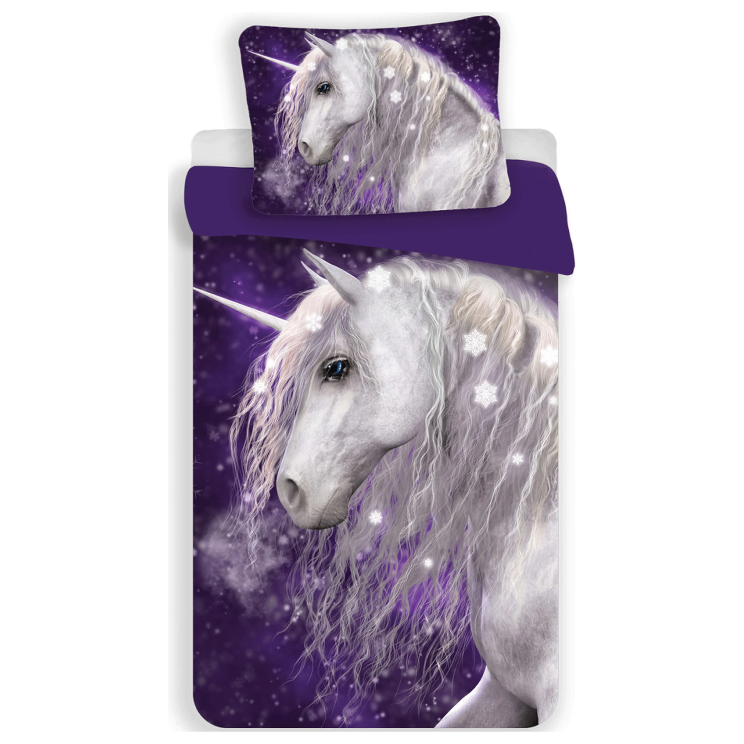 Unicorn Purple Navlaka za poplun fotografija proizvoda