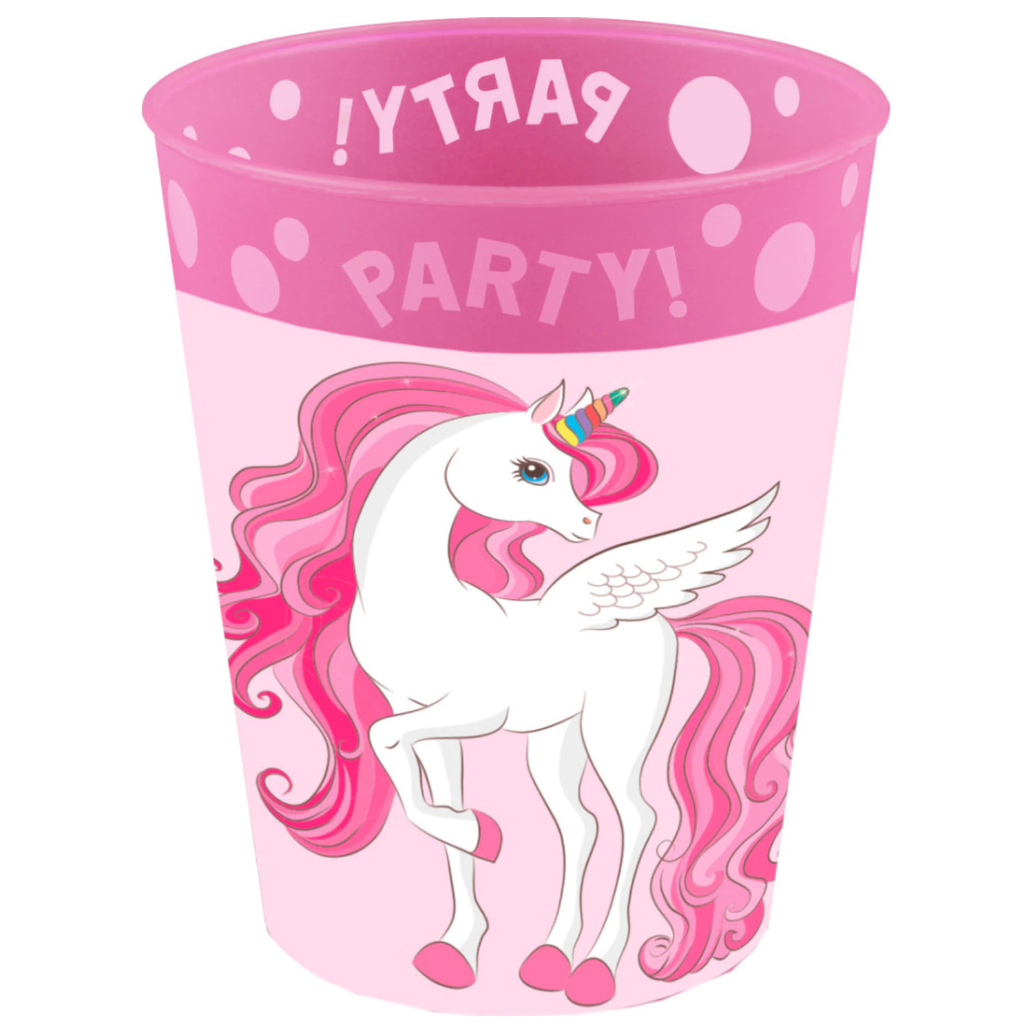 Unicorn Rainbow Colors mikro Plastični set čaša od 4 komada, 250 ml fotografija proizvoda