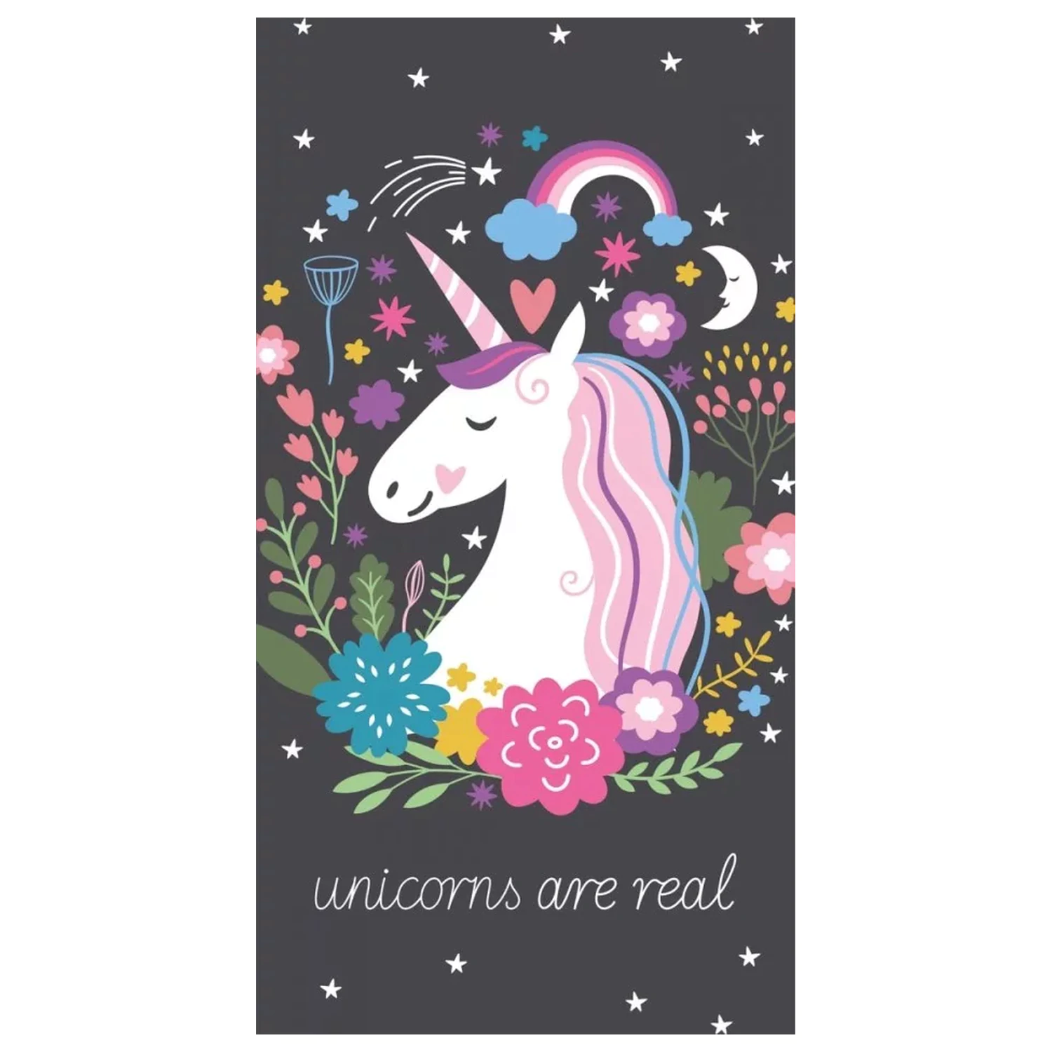 Unicorn pravi ručnik 70x140 cm fotografija proizvoda