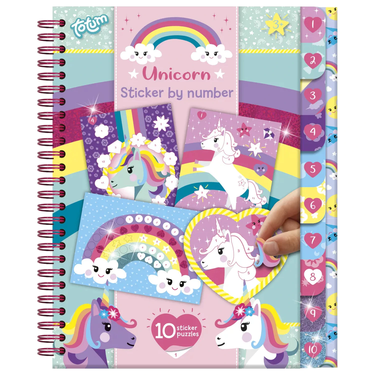 Unicorn Totem naljepnica Kreativni set fotografija proizvoda