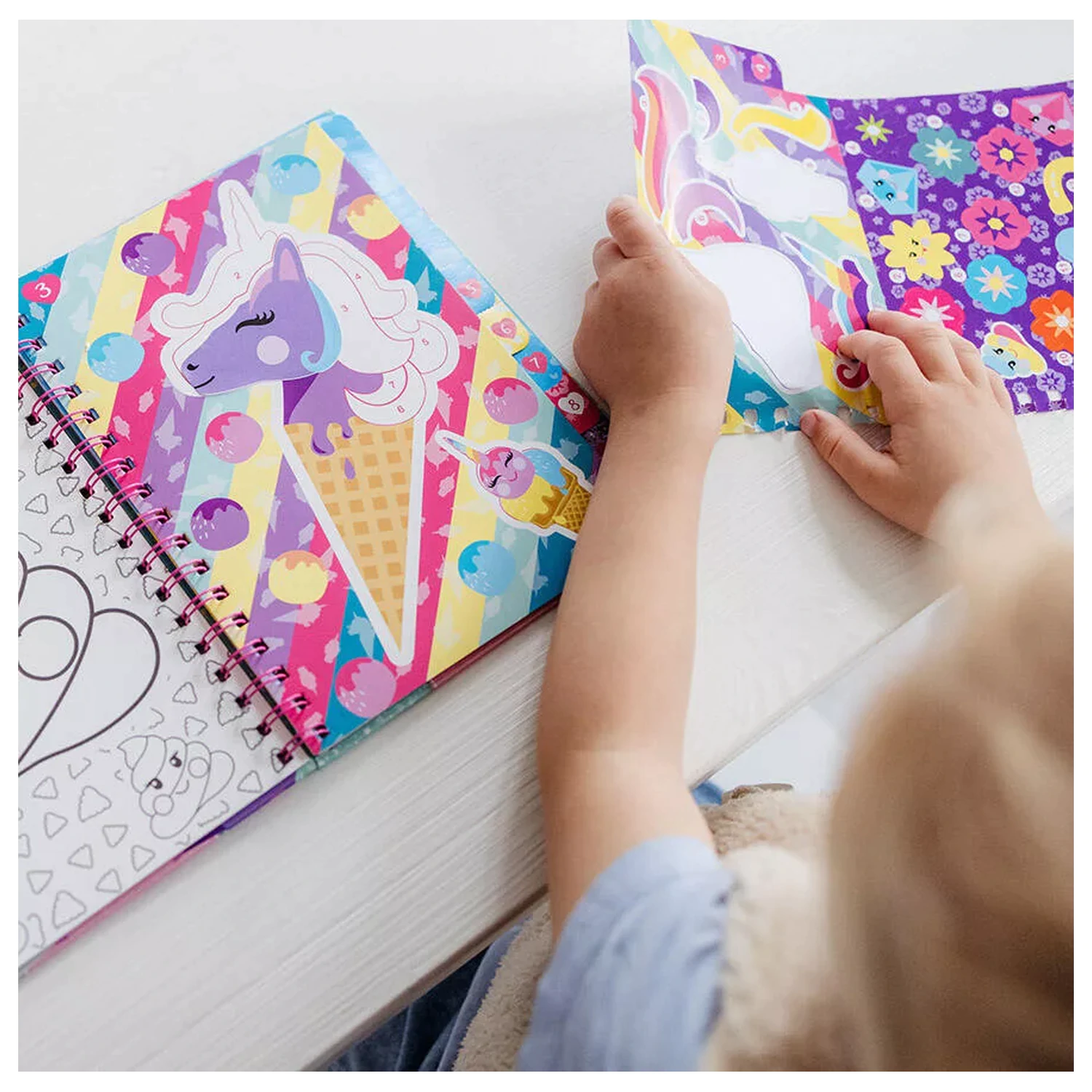 Unicorn Totem naljepnica Kreativni set fotografija proizvoda