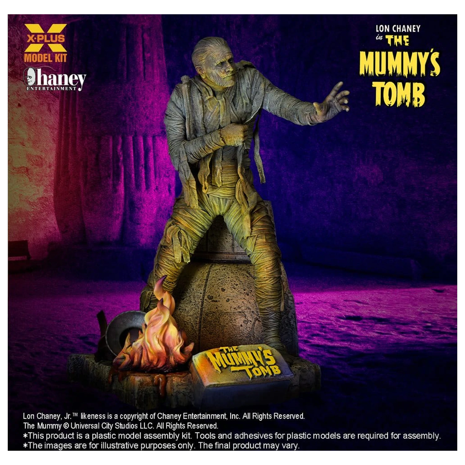 Universal Monsters Komplet plastičnih modela 1/8 Lon Chaney, Jr. as Mummy (Repro) 23 cm fotografija proizvoda