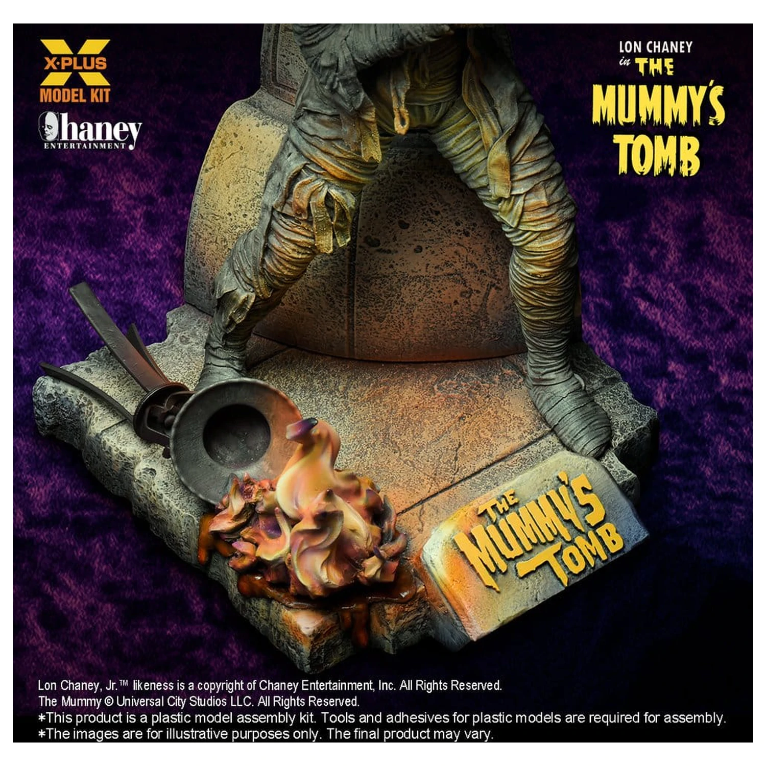 Universal Monsters Komplet plastičnih modela 1/8 Lon Chaney, Jr. as Mummy (Repro) 23 cm fotografija proizvoda