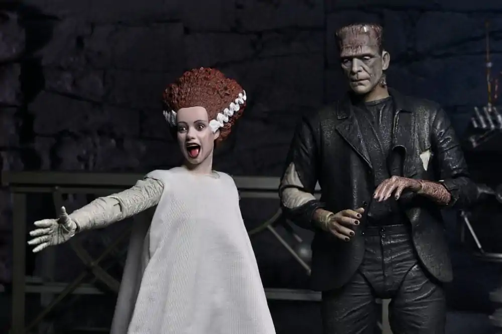 Universal Monsters Action figure 2-paket Bride of Frankenstein 90th Anniversary The Monster & His Mate 18 cm fotografija proizvoda