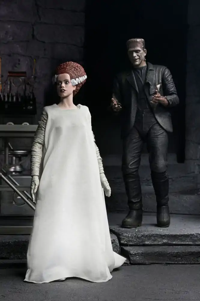 Universal Monsters Action figure 2-paket Bride of Frankenstein 90th Anniversary The Monster & His Mate 18 cm fotografija proizvoda