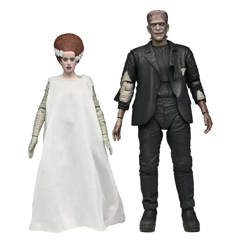 Universal Monsters Action figure 2-paket Bride of Frankenstein 90th Anniversary The Monster & His Mate 18 cm fotografija proizvoda