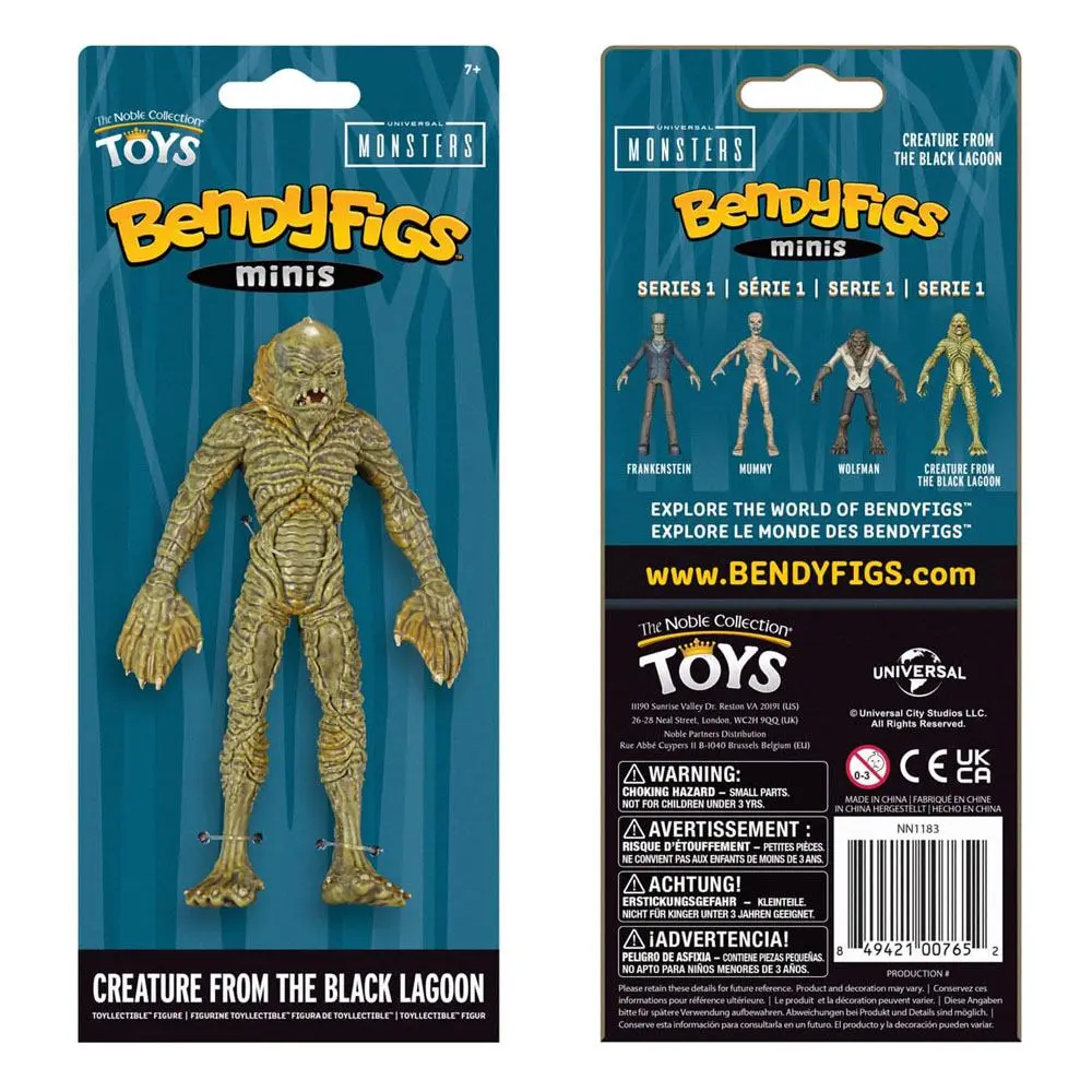 Universal Monsters Bendyfigs Savitljiva Figura Creature from the Black Lagoon 14 cm fotografija proizvoda
