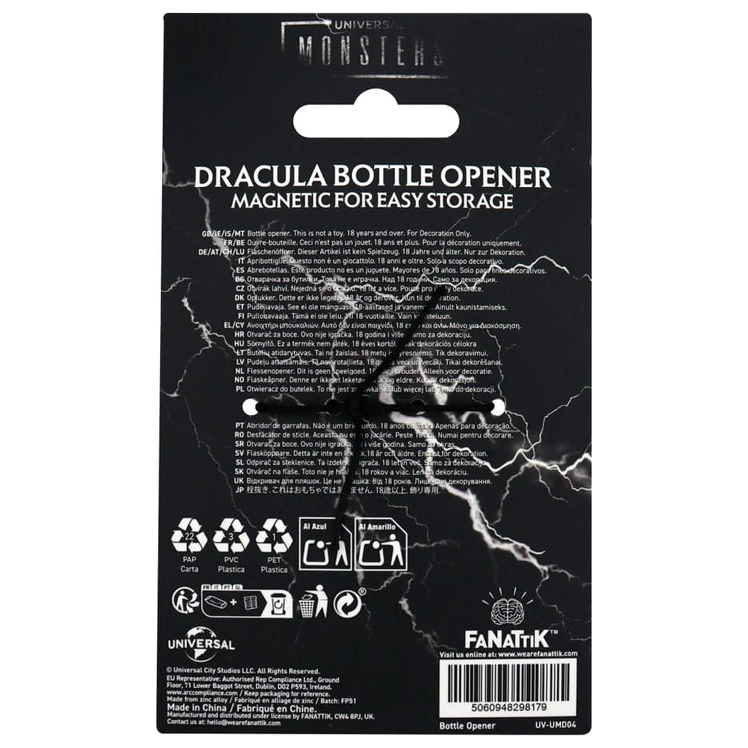 Universal Monsters Otvarač za boce Dracula fotografija proizvoda