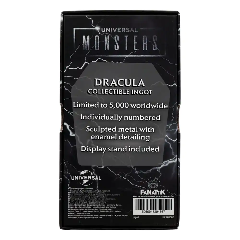 Universal Monsters Ingot Dracula Limited Edition - Poluga Limitirano Izdanje fotografija proizvoda