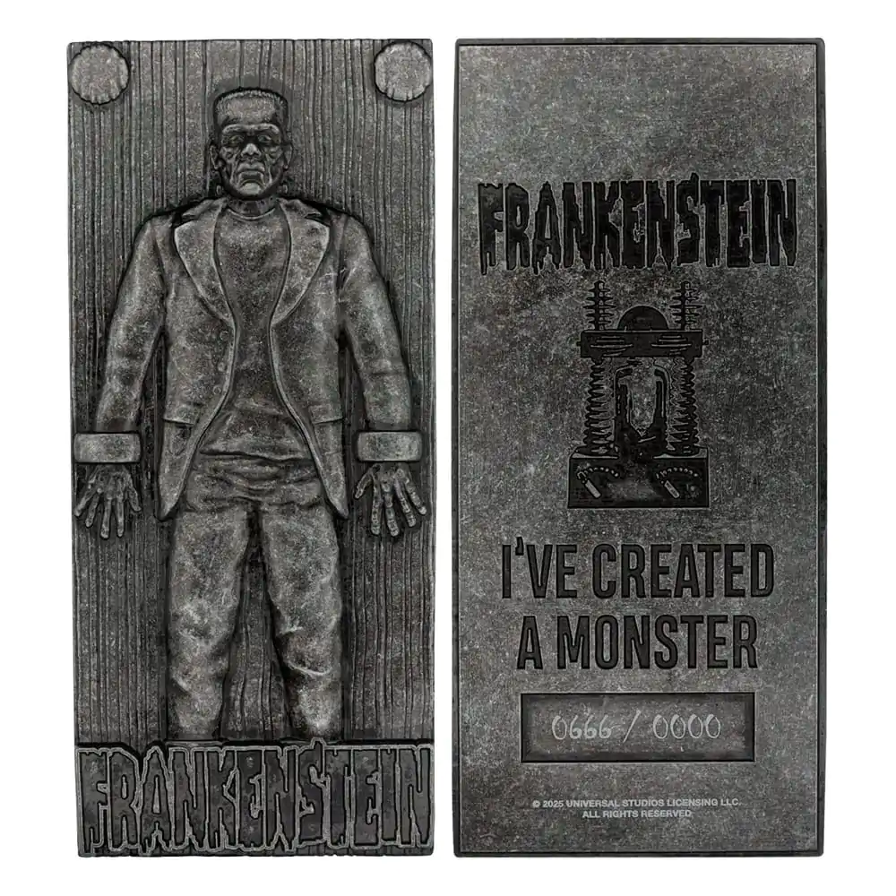 Universal Monsters Ingot Frankenstein´s Monster Limited Edition poluga fotografija proizvoda