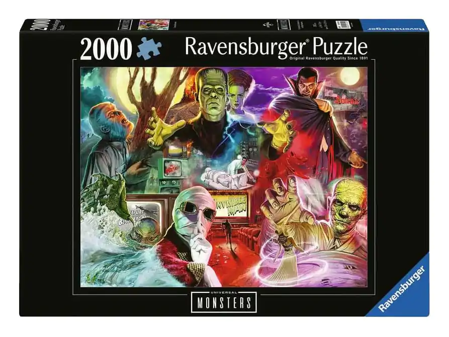 Universal Monsters Puzzle (2000 dijelova) fotografija proizvoda
