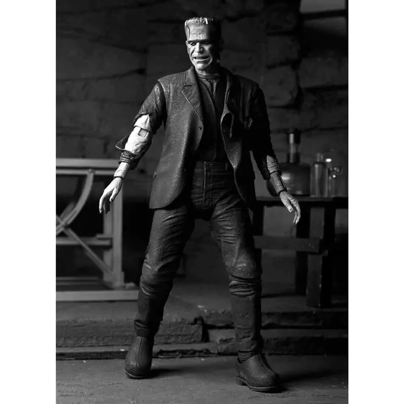 Universal Monsters The Bride of Frankenstein Ultimate Bride of Frankensteins Monster B&W Version. figura 18 cm fotografija proizvoda