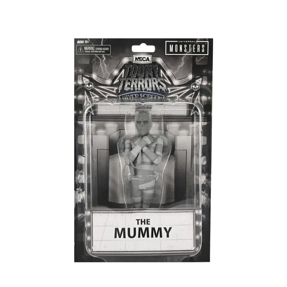 Universal Monsters The Mummy Black & White The Mummy Toony Terrors figura 15 cm fotografija proizvoda