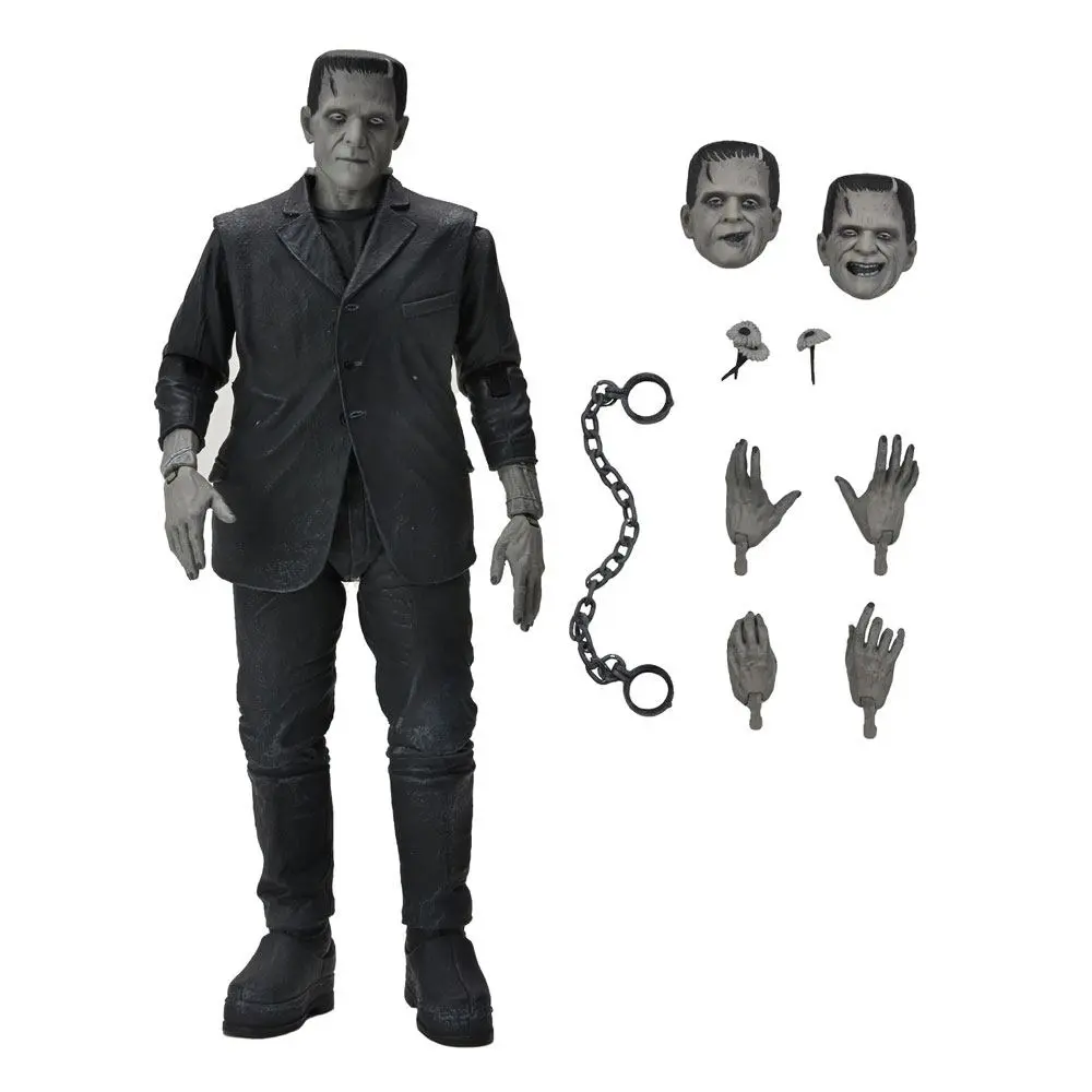 Universal Monsters akcijska figura Ultimate Frankenstein's Monster (Black & White) 18 cm fotografija proizvoda