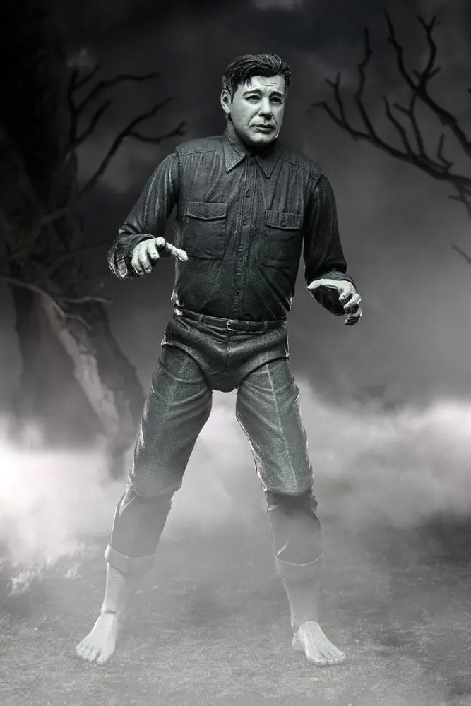 Universal Monsters akcijska figura Ultimate The Wolf Man (crno-bijela) 18 cm fotografija proizvoda