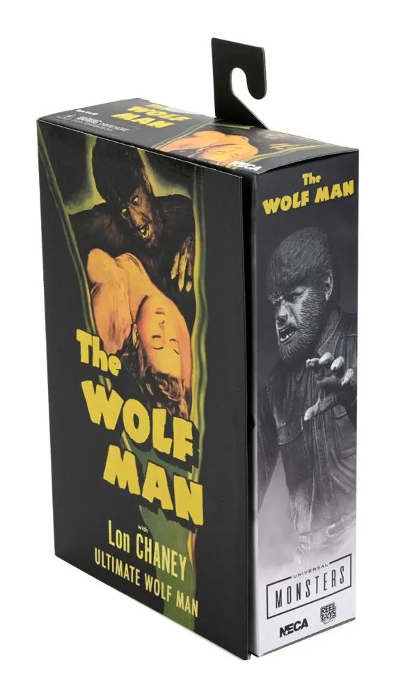 Universal Monsters akcijska figura Ultimate The Wolf Man (crno-bijela) 18 cm fotografija proizvoda