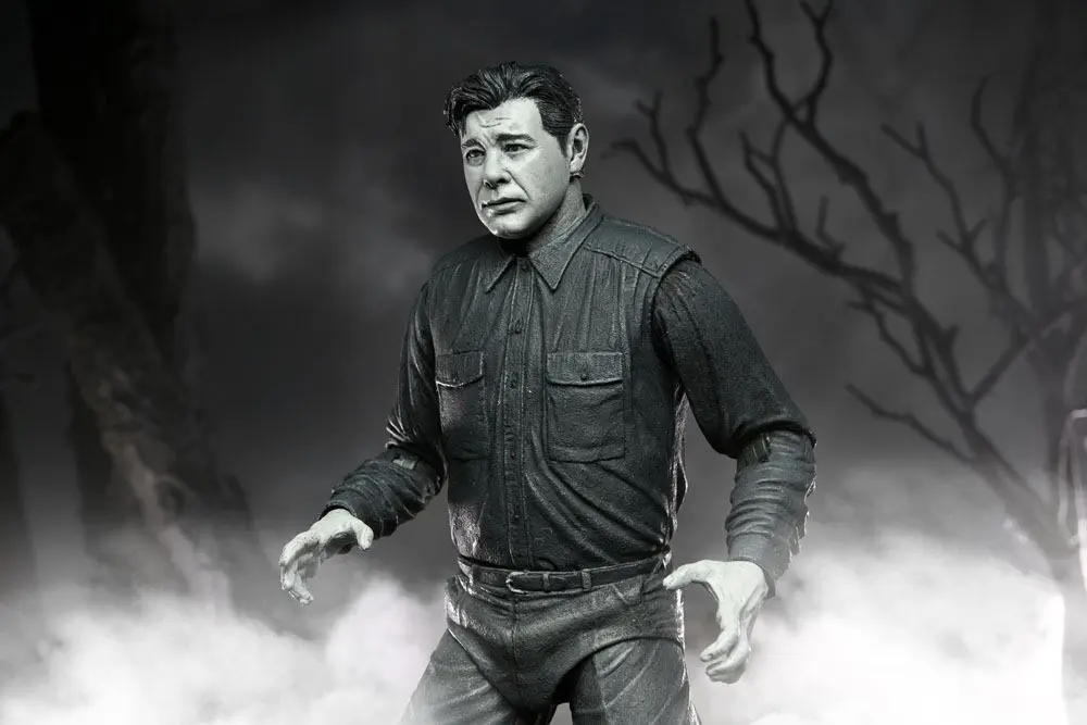 Universal Monsters akcijska figura Ultimate The Wolf Man (crno-bijela) 18 cm fotografija proizvoda