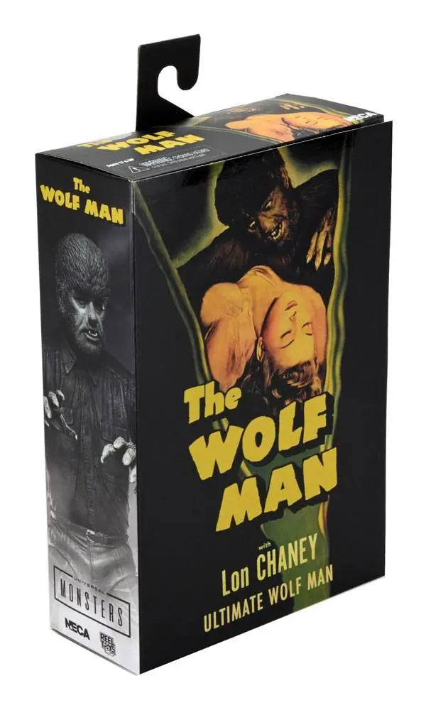 Universal Monsters akcijska figura Ultimate The Wolf Man (crno-bijela) 18 cm fotografija proizvoda