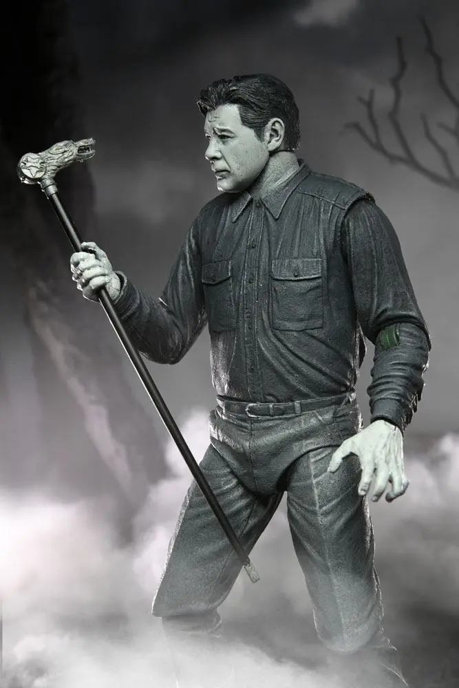 Universal Monsters akcijska figura Ultimate The Wolf Man (crno-bijela) 18 cm fotografija proizvoda