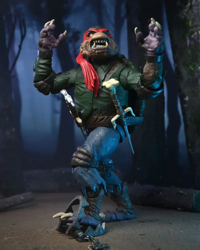 Universal Monsters x Teenage Mutant Ninja Turtles Akcijska Figura Ultimate Raphael as The Wolfman 18 cm fotografija proizvoda