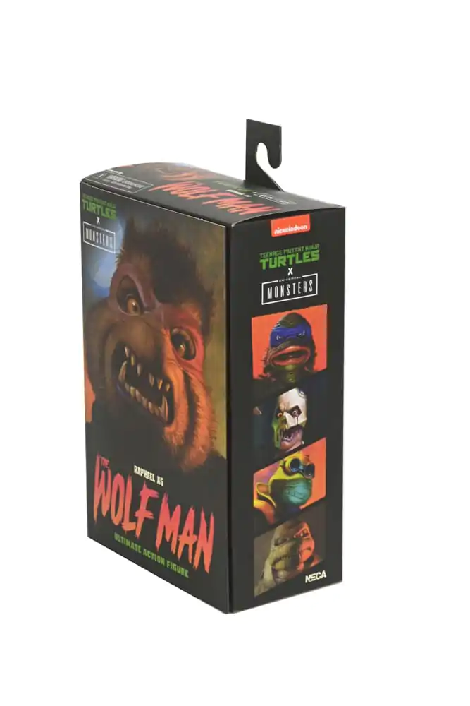 Universal Monsters x Teenage Mutant Ninja Turtles Akcijska Figura Ultimate Raphael as The Wolfman 18 cm fotografija proizvoda