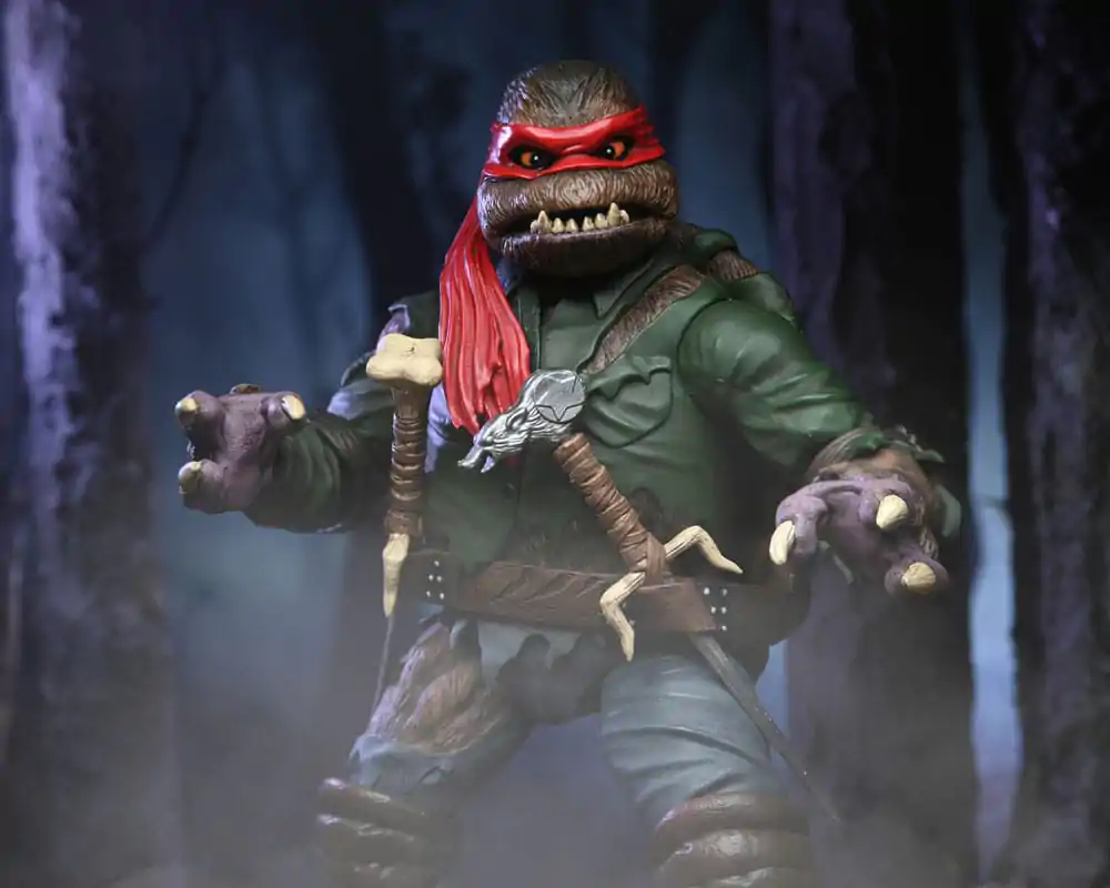 Universal Monsters x Teenage Mutant Ninja Turtles Akcijska Figura Ultimate Raphael as The Wolfman 18 cm fotografija proizvoda