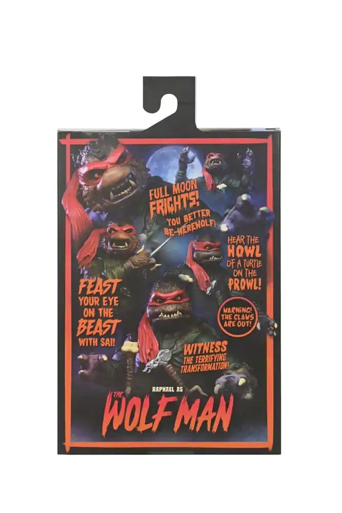 Universal Monsters x Teenage Mutant Ninja Turtles Akcijska Figura Ultimate Raphael as The Wolfman 18 cm fotografija proizvoda