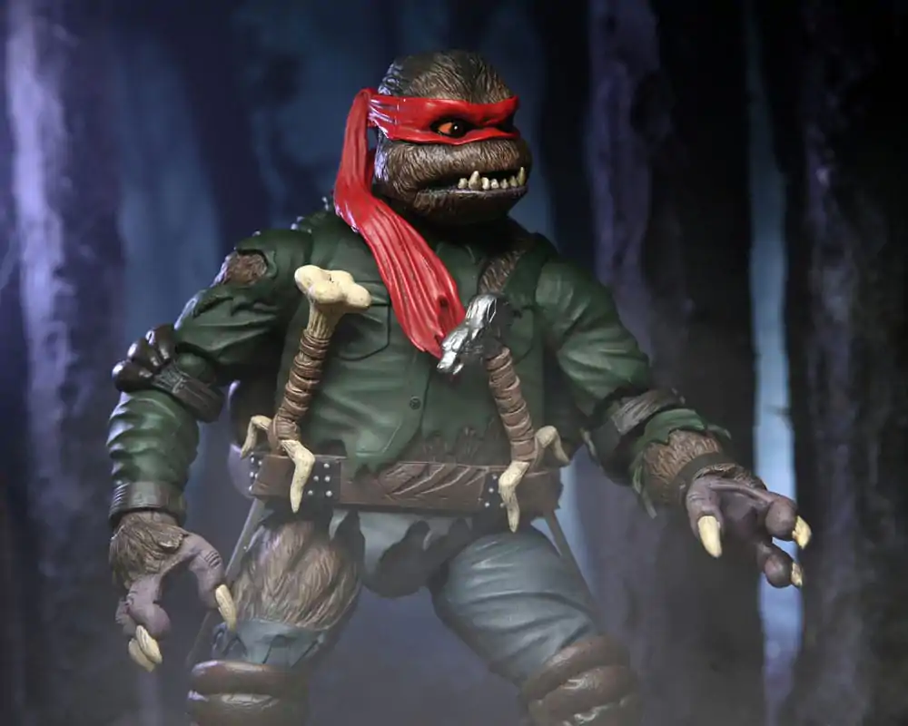 Universal Monsters x Teenage Mutant Ninja Turtles Akcijska Figura Ultimate Raphael as The Wolfman 18 cm fotografija proizvoda