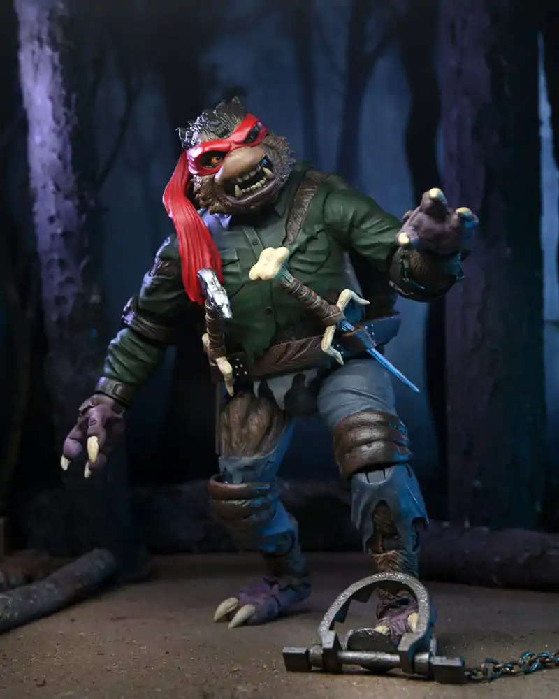 Universal Monsters x Teenage Mutant Ninja Turtles Akcijska Figura Ultimate Raphael as The Wolfman 18 cm fotografija proizvoda