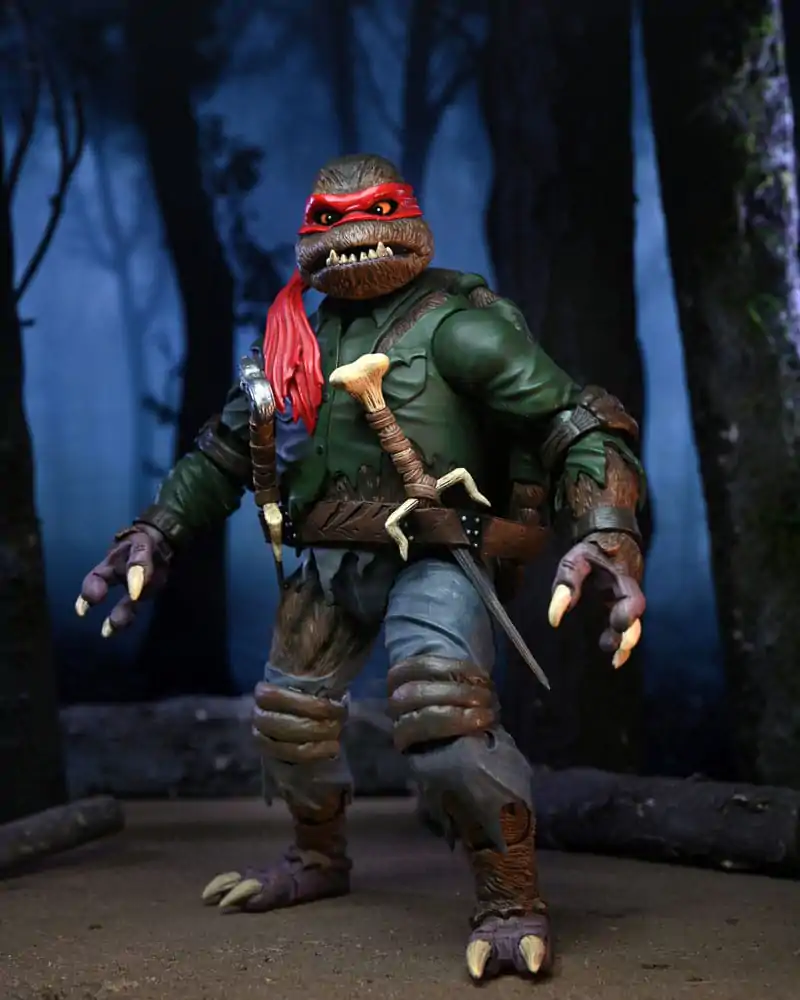 Universal Monsters x Teenage Mutant Ninja Turtles Akcijska Figura Ultimate Raphael as The Wolfman 18 cm fotografija proizvoda