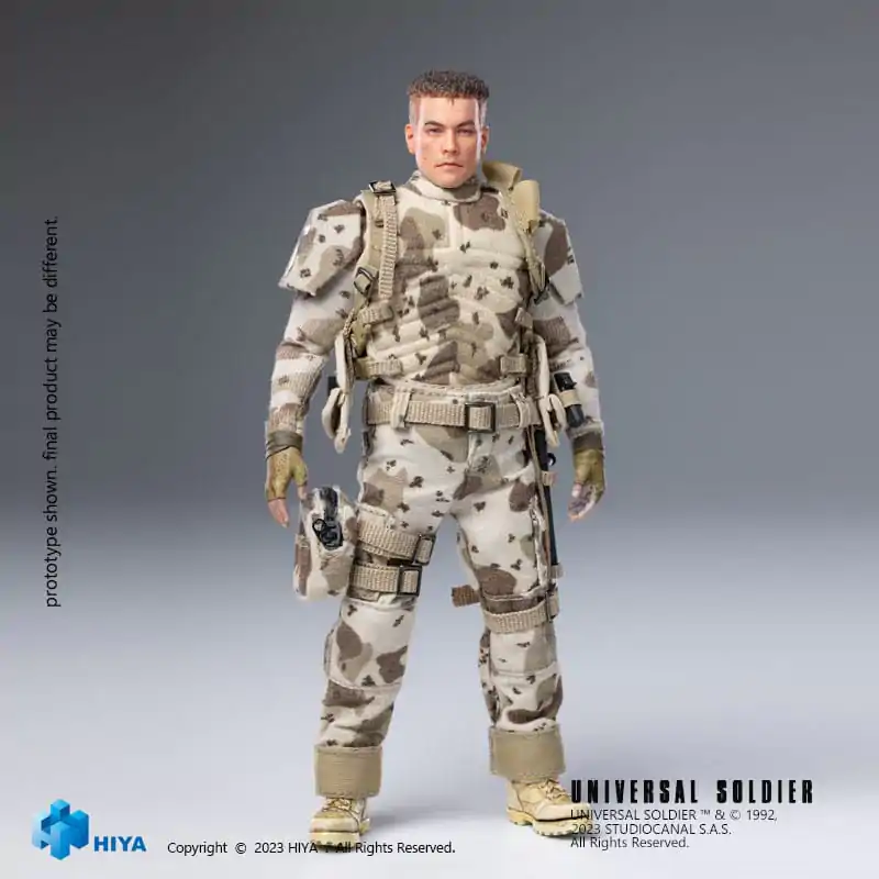 Universal Soldier Exquisite Super Series akcijska figura 1/12 Luc Deveraux 16 cm fotografija proizvoda