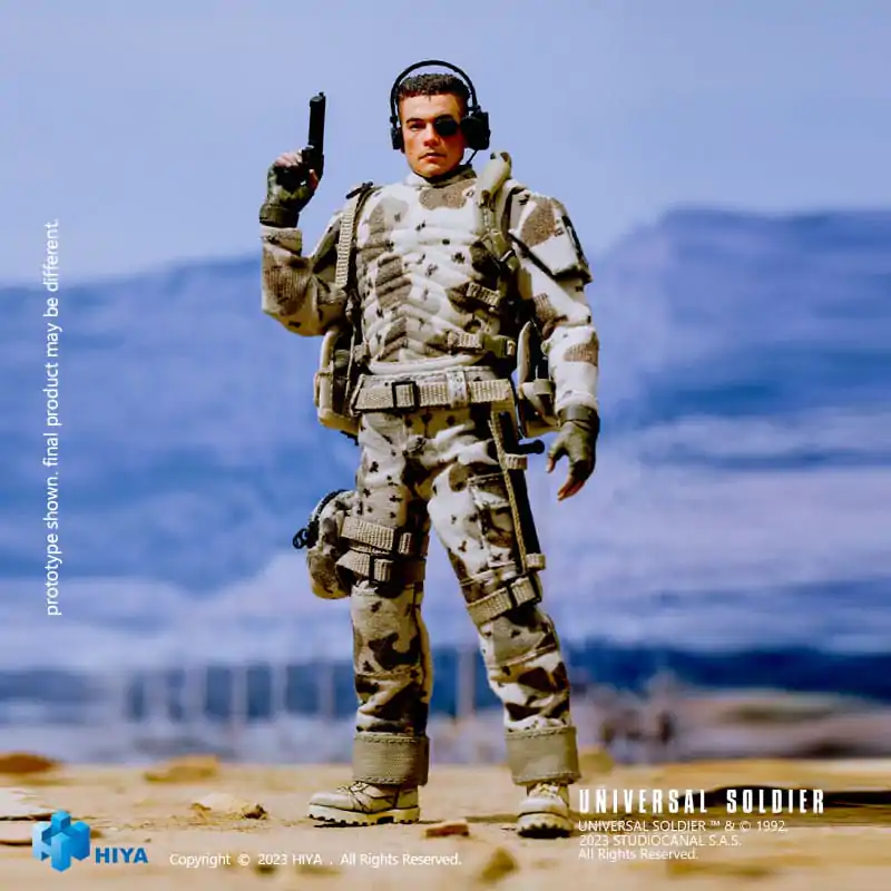 Universal Soldier Exquisite Super Series akcijska figura 1/12 Luc Deveraux 16 cm fotografija proizvoda