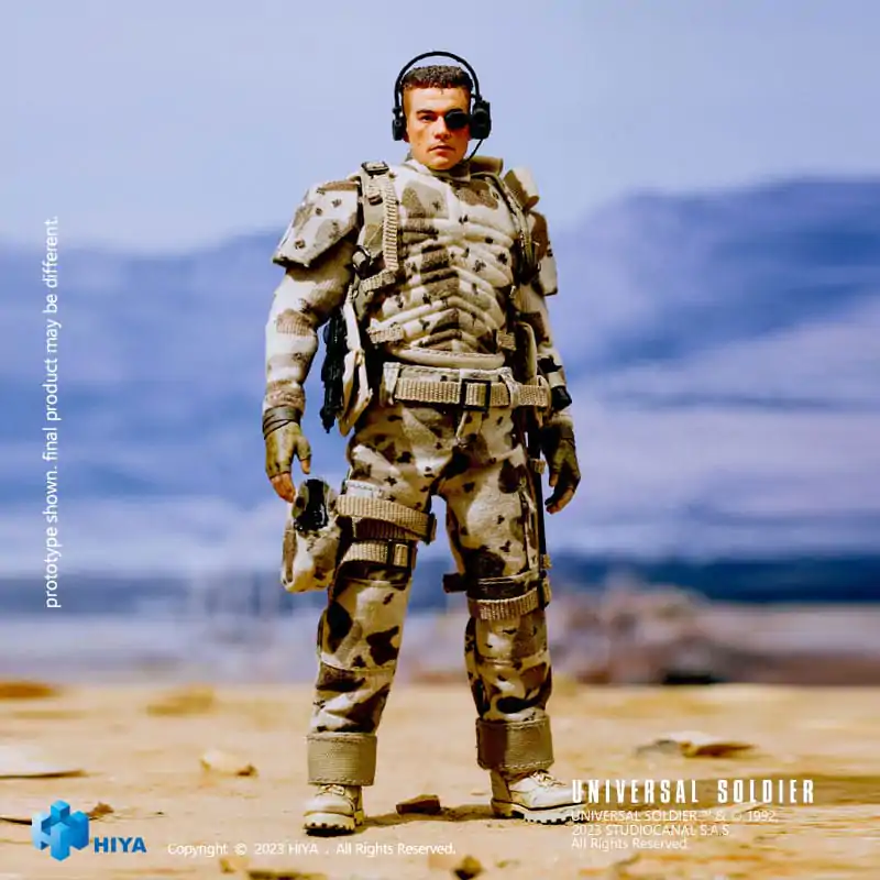 Universal Soldier Exquisite Super Series akcijska figura 1/12 Luc Deveraux 16 cm fotografija proizvoda