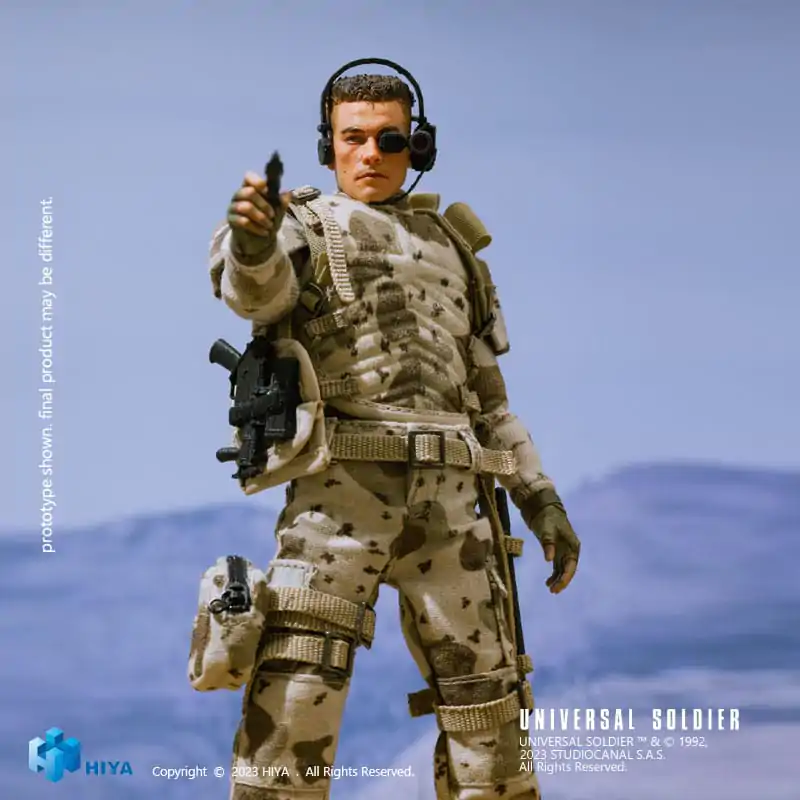 Universal Soldier Exquisite Super Series akcijska figura 1/12 Luc Deveraux 16 cm fotografija proizvoda