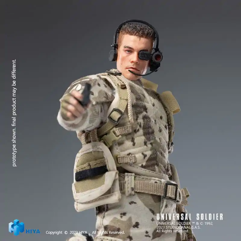 Universal Soldier Exquisite Super Series akcijska figura 1/12 Luc Deveraux 16 cm fotografija proizvoda