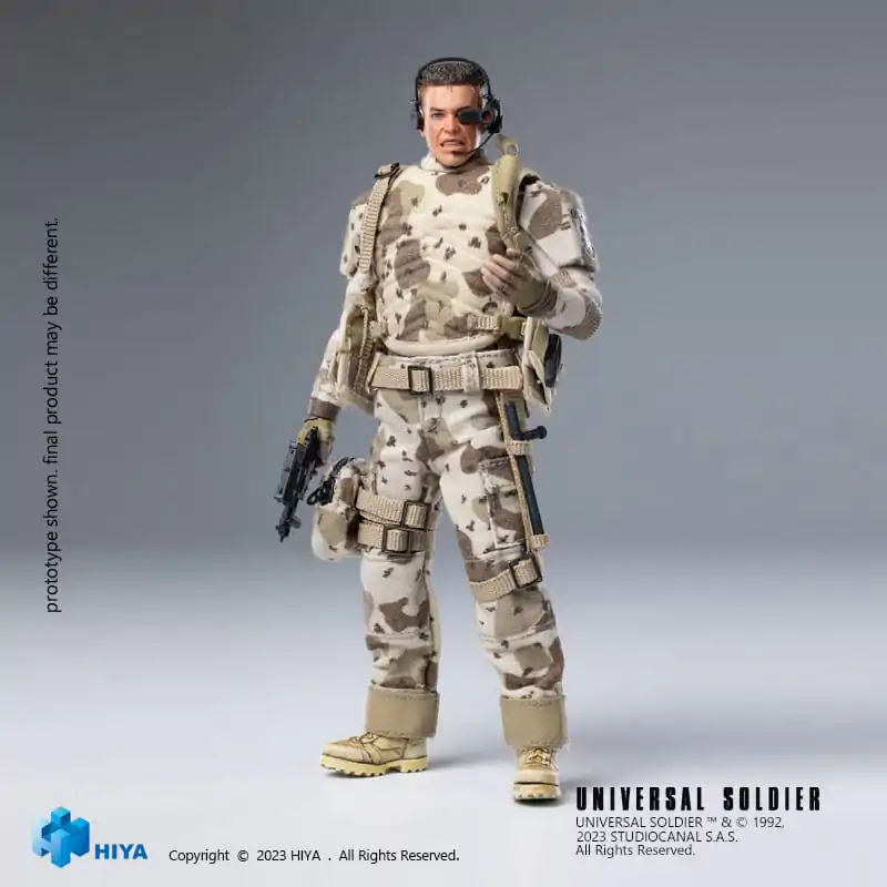 Universal Soldier Exquisite Super Series akcijska figura 1/12 Luc Deveraux 16 cm fotografija proizvoda