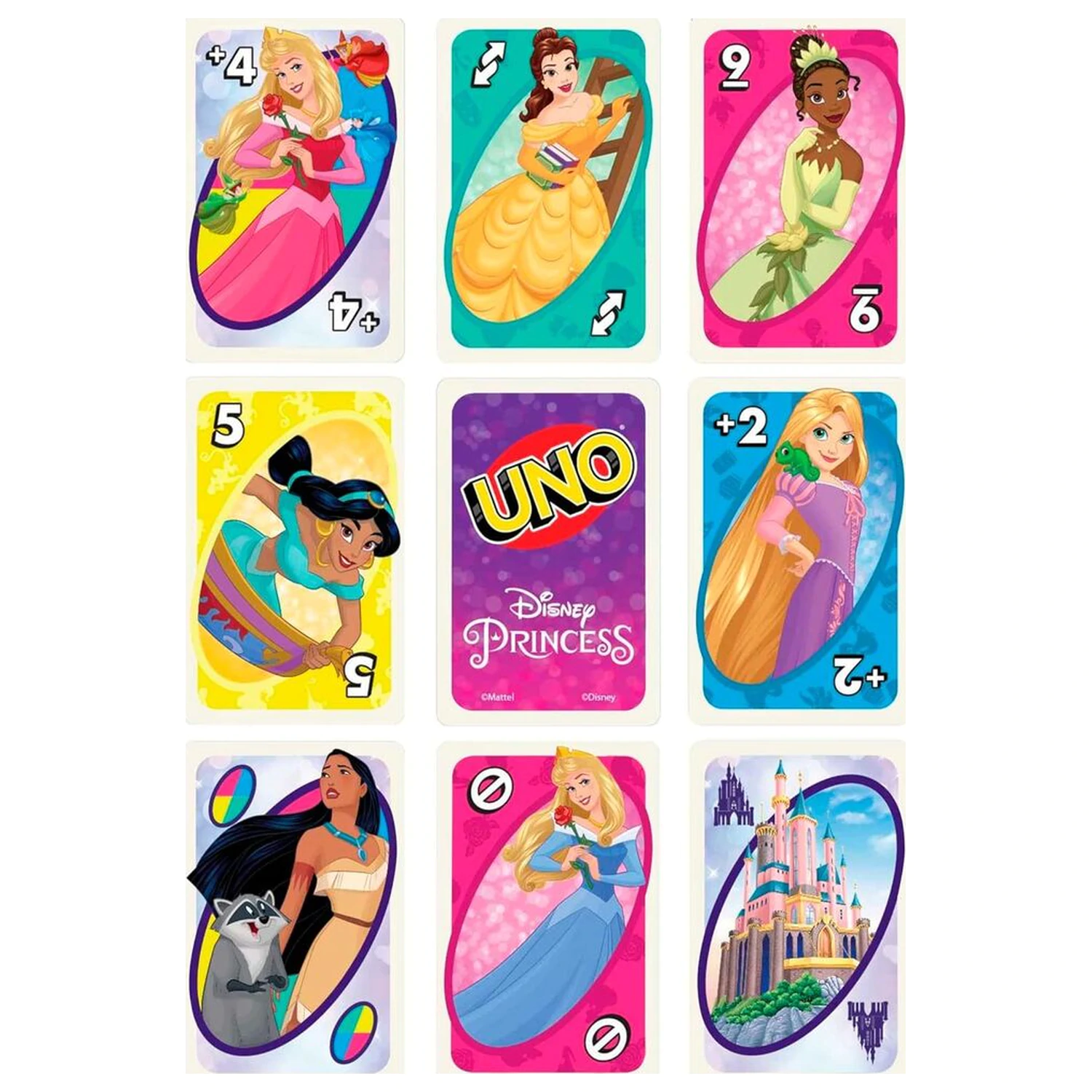 UNO Disney Princesses kartaška igra fotografija proizvoda