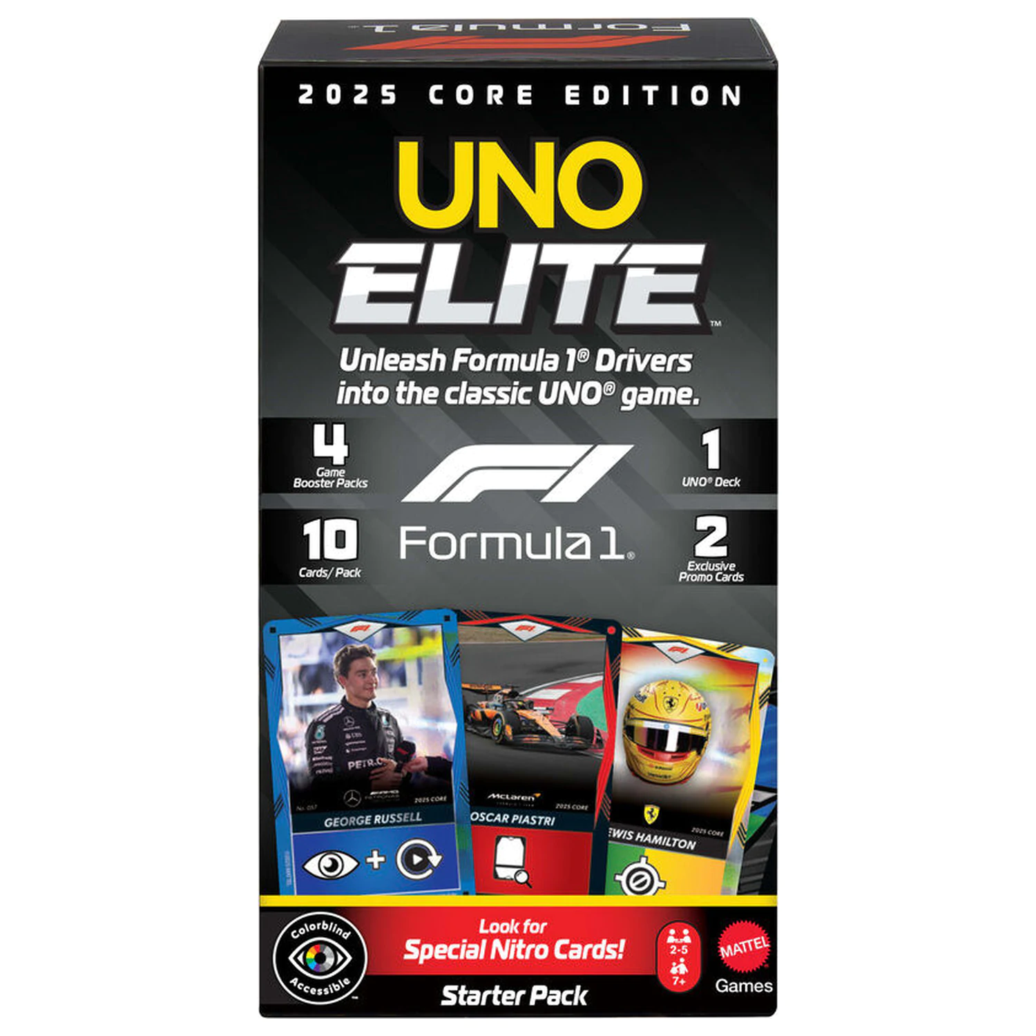 UNO Elite F1 Početni paket kartaška igra fotografija proizvoda