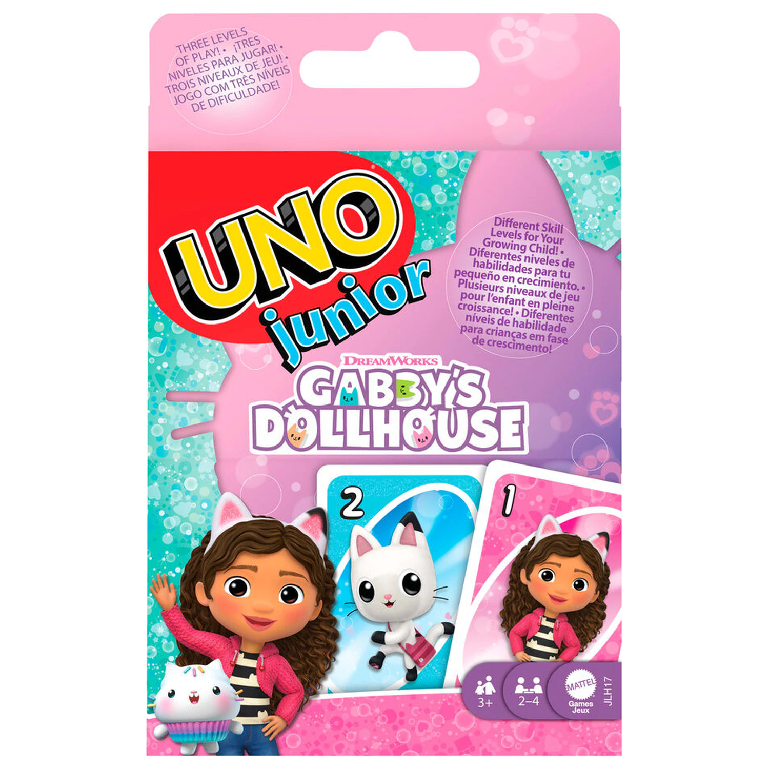 UNO Gabbys Dollhouse kartaška igra fotografija proizvoda