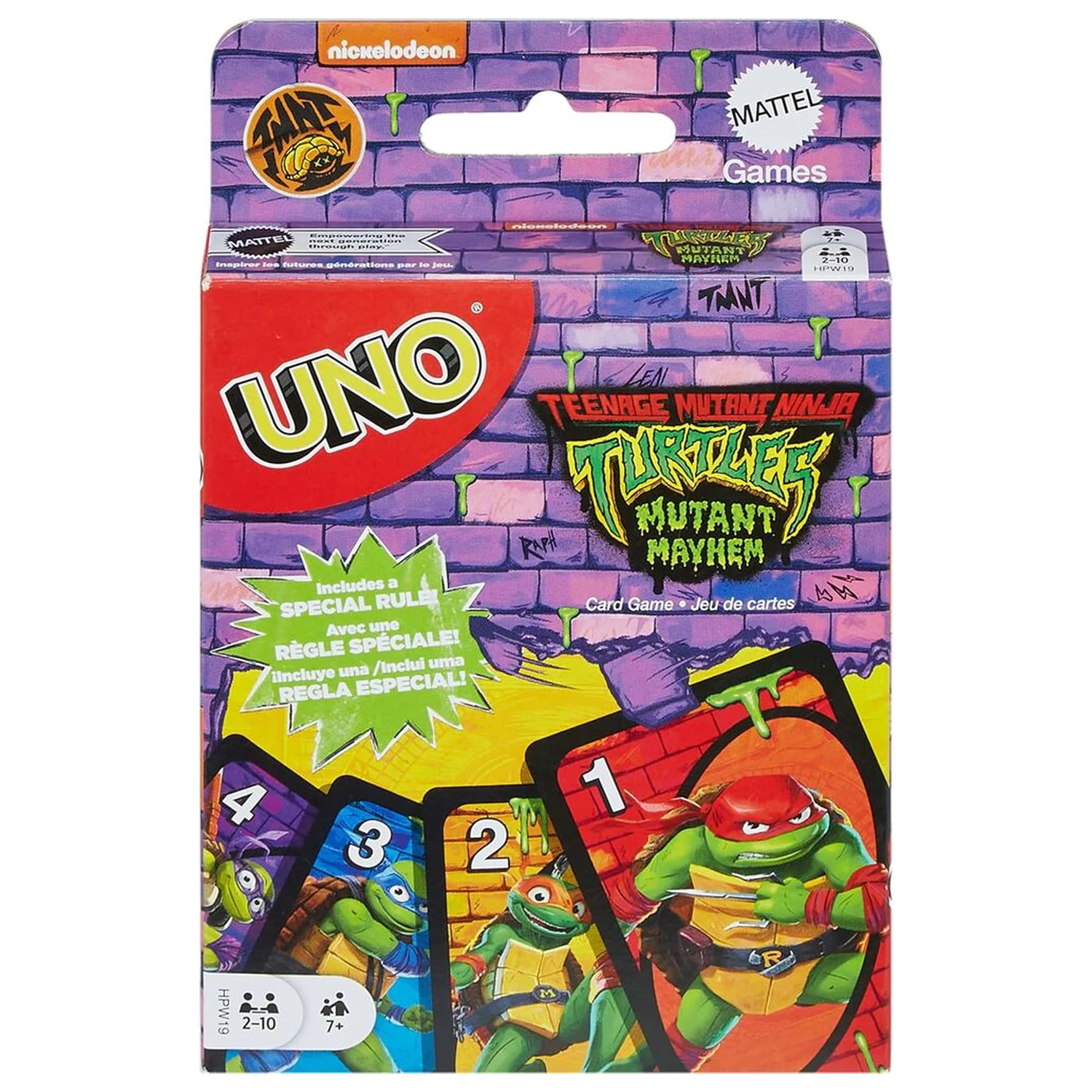 UNO Teenage Mutant Ninja Turtles kartaška igra fotografija proizvoda