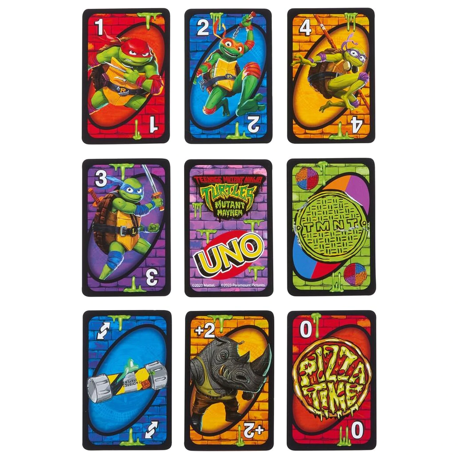 UNO Teenage Mutant Ninja Turtles kartaška igra fotografija proizvoda