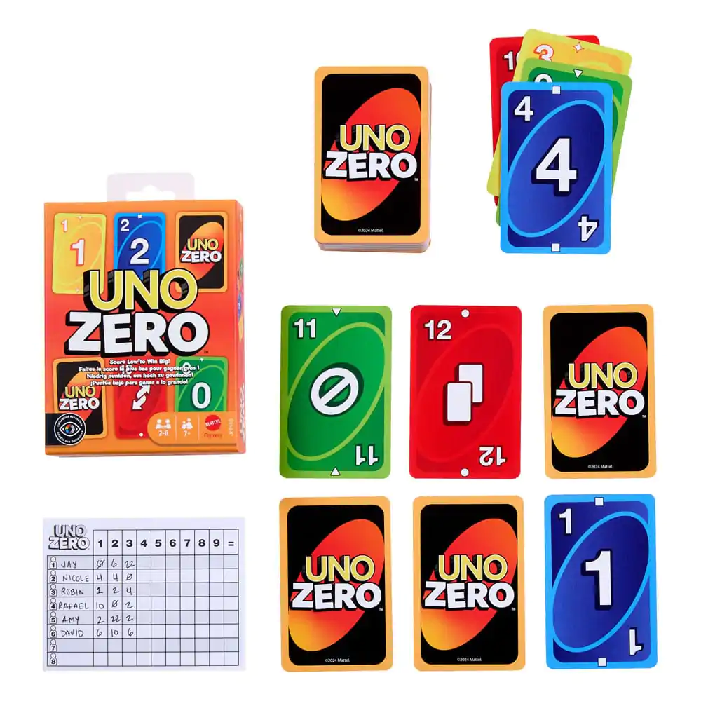 UNO Zero kartaška igra fotografija proizvoda