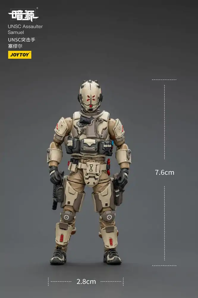 UNSC Dark Source Action figura Assaulter Samuel 7 cm fotografija proizvoda