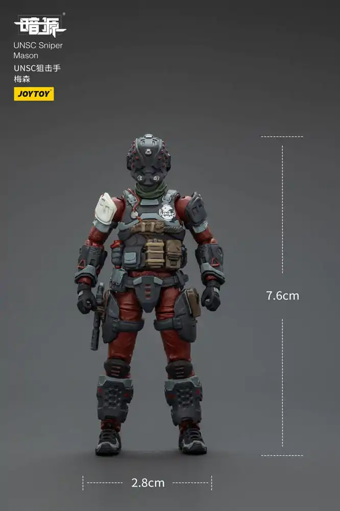 UNSC Dark Source Akcijska figura Sniper Mason 7 cm fotografija proizvoda