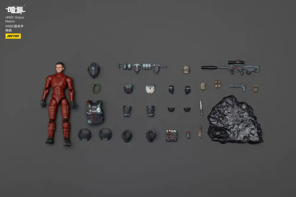 UNSC Dark Source Akcijska figura Sniper Mason 7 cm fotografija proizvoda