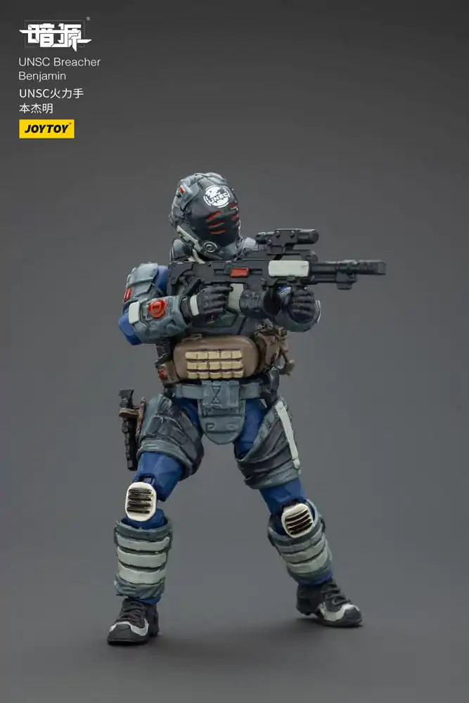 UNSC Dark Source Action Figure Breacher Benjamin 7 cm fotografija proizvoda
